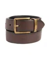 Tommy Hilfiger Big Boys Reversible Stretch Belt In Dark Brown,black