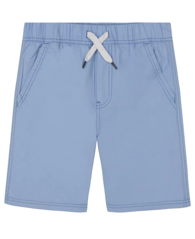 Tommy Hilfiger Kids' Big Boys Pull-on Shorts In Chambray Blue