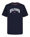 Tommy Hilfiger Big Boys S-xl Hilfiger Arch Short Sleeve T-shirt In Blue