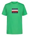 Shop Tommy Hilfiger Big Boys Signature Chest Stripe Short Sleeve T-shirt