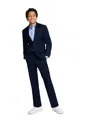 Tommy Hilfiger Big Boys Stretch Sharkskin Jacket In Navy