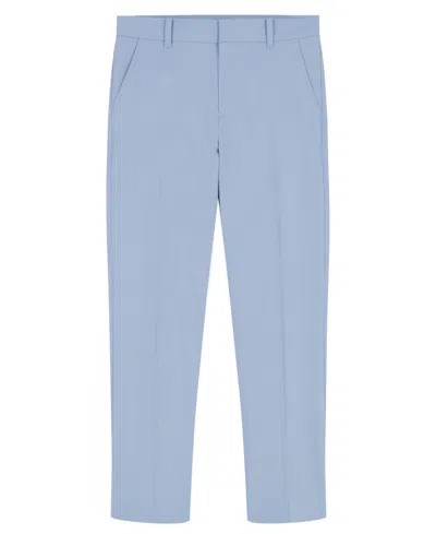 Tommy Hilfiger Kids' Big Boys Th Flex Machine Washable Stretch Performance Dress Pants In Bel Air Blue