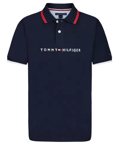 TOMMY HILFIGER BIG BOYS TOMAS SHORT SLEEVES POLO SHIRT