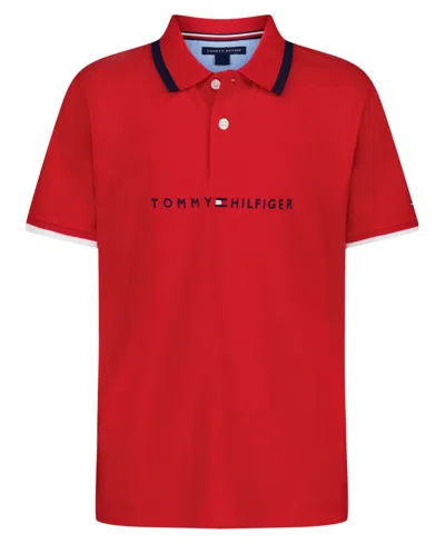 TOMMY HILFIGER BIG BOYS TOMAS SHORT SLEEVES POLO SHIRT