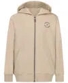 Tommy Hilfiger Big Boys Tommy Elevated Full Zip Hoodie In Brown
