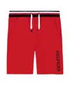 Tommy Hilfiger Big Boys Tommy Pull On Knit Shorts In Tommy Red