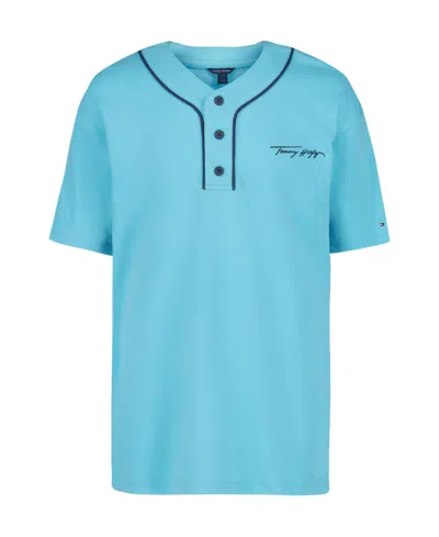 Tommy Hilfiger Kids' Big Boys Tommy Team T-shirt In Bachelor Button