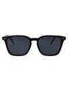 Tommy Hilfiger Black Acetate Sunglasses In Black