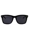 Tommy Hilfiger Black Acetate Sunglasses In Brown
