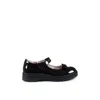Tommy Hilfiger Black Ballet Flats For Girl With Logo In Black