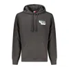Tommy Hilfiger Black Cotton Men Hoodie In Brown