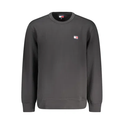 Tommy Hilfiger Black Cotton Men Sweater
