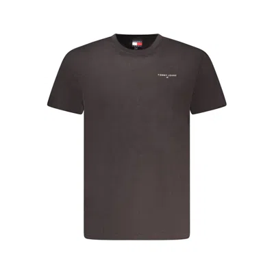 Tommy Hilfiger Black Cotton Men T-shirt