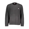 Tommy Hilfiger Black Cotton Men Sweater