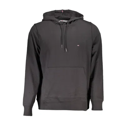 Tommy Hilfiger Black Cotton Sweater In Gray