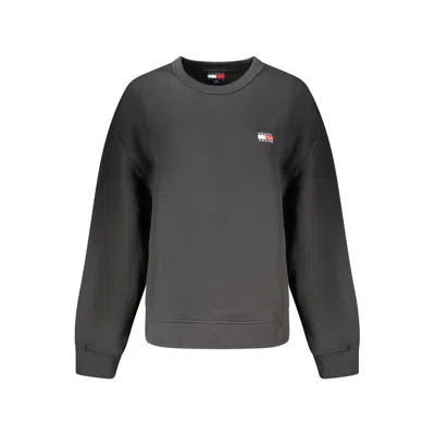 Tommy Hilfiger Black Cotton Women Sweater