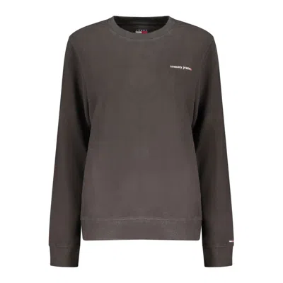Tommy Hilfiger Black Cotton Women's Sweatshirt