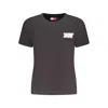Tommy Hilfiger Black Cotton Women T-shirt