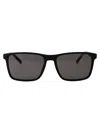 Tommy Hilfiger Black Eco Polyamide Sunglasses In Brown