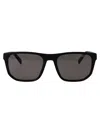 Tommy Hilfiger Black Eco Polyamide Sunglasses In Gray