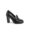 Tommy Hilfiger Black Leather High Heel Pumps In Black