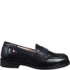 TOMMY HILFIGER BLACK LOAFERS FOR BOY WITH LOGO