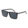 Tommy Hilfiger Black Men Sunglasses In Black