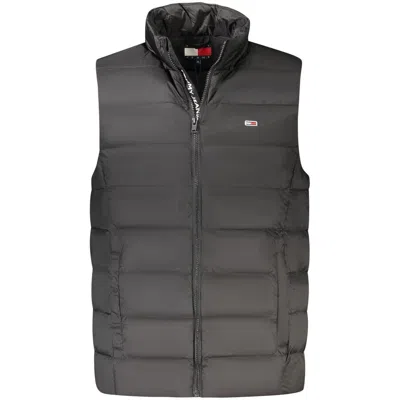 Tommy Hilfiger Black Nylon Men's Vest Jacket
