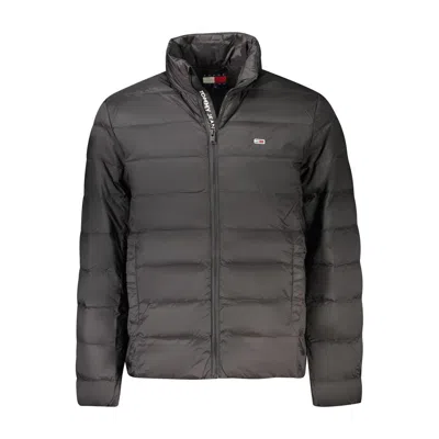 TOMMY HILFIGER BLACK POLYAMIDE MEN JACKET