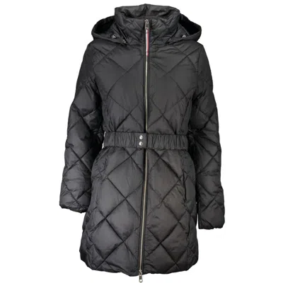 Tommy Hilfiger Polyester Jackets & Women's Coat In Black