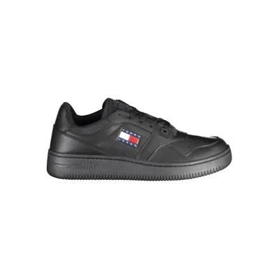 Tommy Hilfiger Black Polyester Sneaker