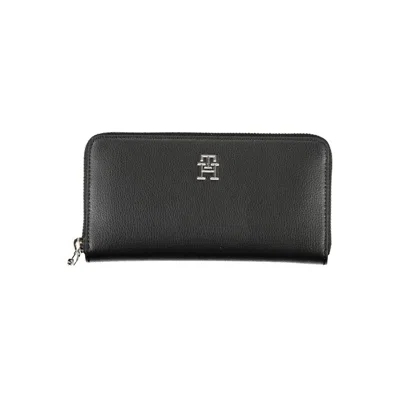 Tommy Hilfiger Black Polyester Wallet