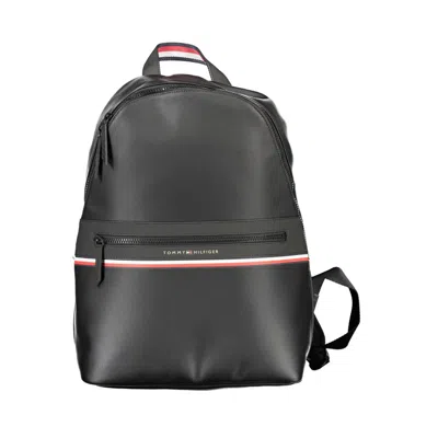 Tommy Hilfiger Black Polyethylene Backpack