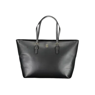Tommy Hilfiger Black Polyethylene Handbag