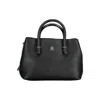 Tommy Hilfiger Black Polyethylene Handbag