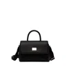 Tommy Hilfiger Black Polyethylene Handbag In Black