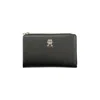 Tommy Hilfiger Black Polyethylene Women Wallet In Black