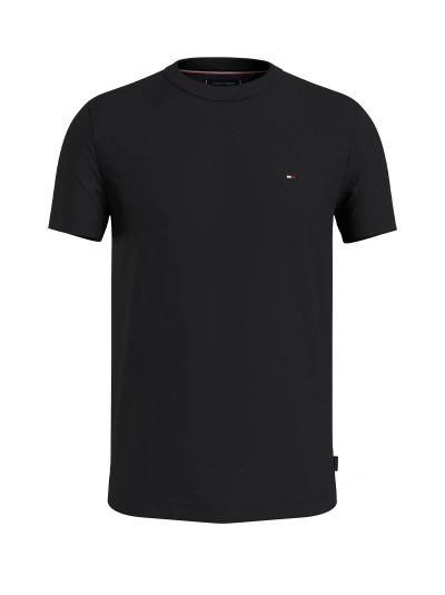 Tommy Hilfiger Black T-shirt With Mini Logo