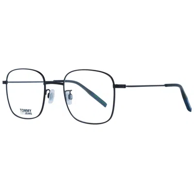 Tommy Hilfiger Black Unisex Optical Frames In White