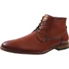 Tommy Hilfiger Blaze Mens Faux Leather Lace-up Chukka Boots In Multi