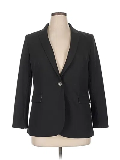 Pre-owned Tommy Hilfiger Blazer Jacket In Black
