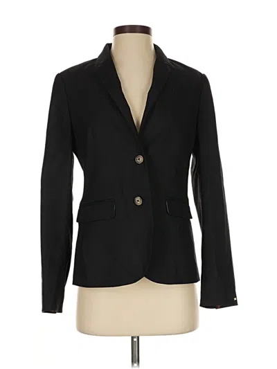 Pre-owned Tommy Hilfiger Blazer Jacket In Black