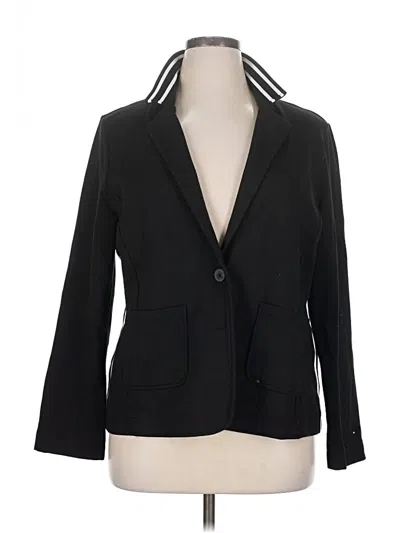 Pre-owned Tommy Hilfiger Blazer Jacket In Black