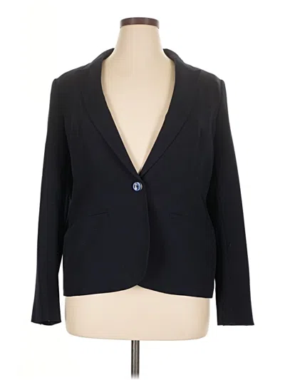 Pre-owned Tommy Hilfiger Blazer Jacket In Black