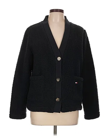 Pre-owned Tommy Hilfiger Blazer Jacket In Black