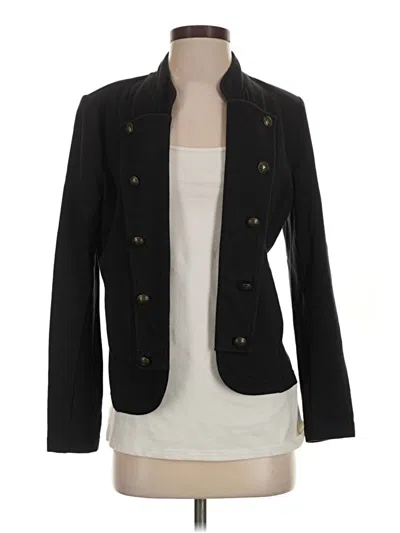 Pre-owned Tommy Hilfiger Blazer Jacket In Black