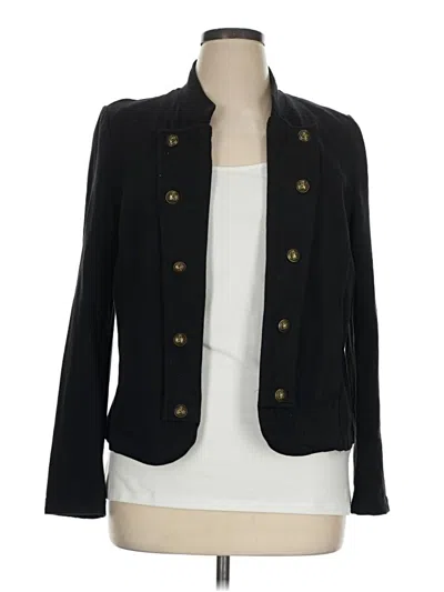 Pre-owned Tommy Hilfiger Blazer Jacket In Black