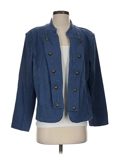 Pre-owned Tommy Hilfiger Blazer Jacket In Blue
