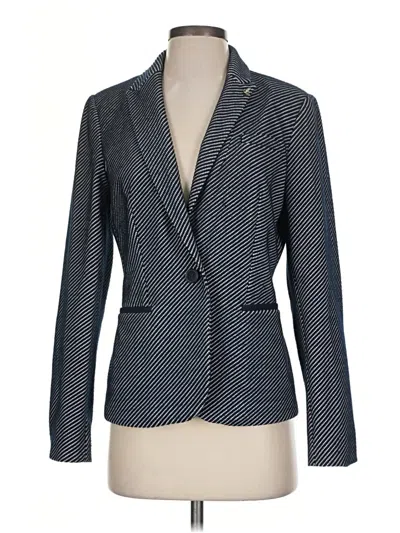 Pre-owned Tommy Hilfiger Blazer Jacket In Blue