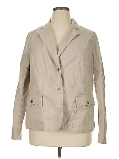 Pre-owned Tommy Hilfiger Blazer Jacket In Brown